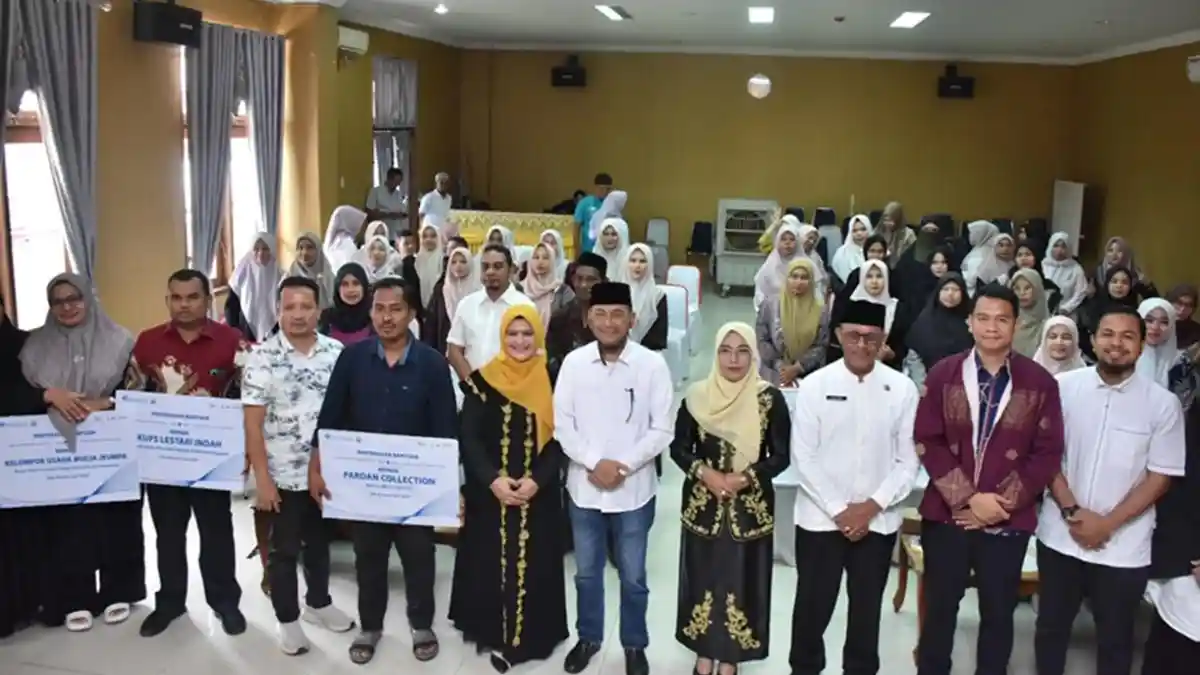 Tiga Kelompok UMKM Bireuen Dapat Bantuan dari Bank Indonesia, Ini Rinciannya - Serambinews.com