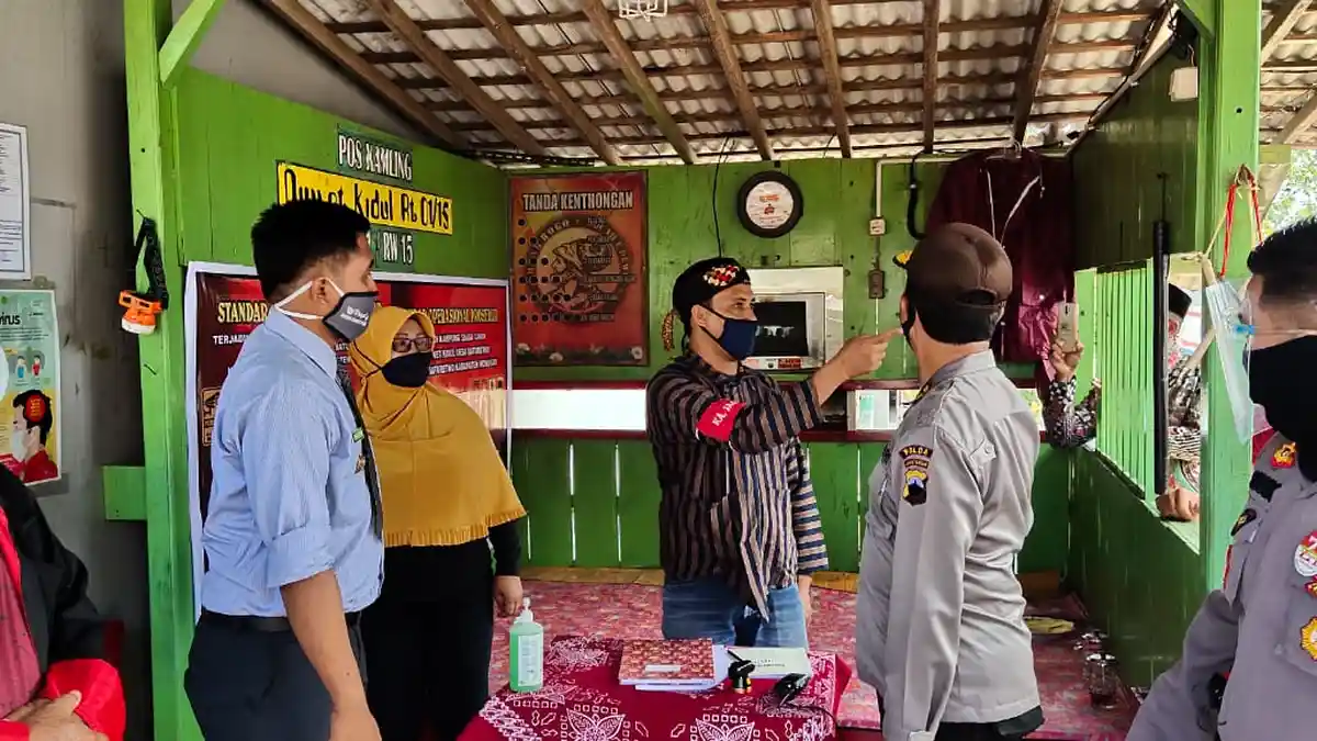 Dusun Duwet Baturetno Wonogiri Ikuti Lomba Kampung Siaga Candi Tingkat Polda Jateng