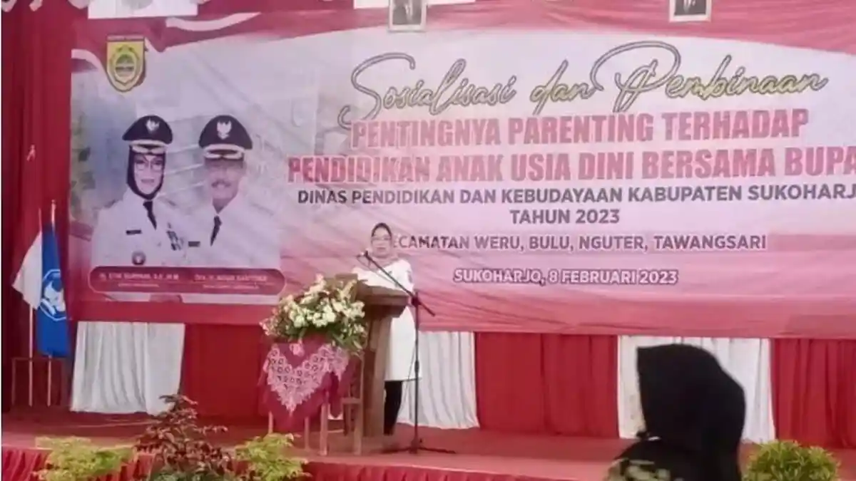 Optimalkan Peran Orang Tua, Bupati Sukoharjo Ingatkan Pentingnya Keteladanan dalam Pembinaan PAUD