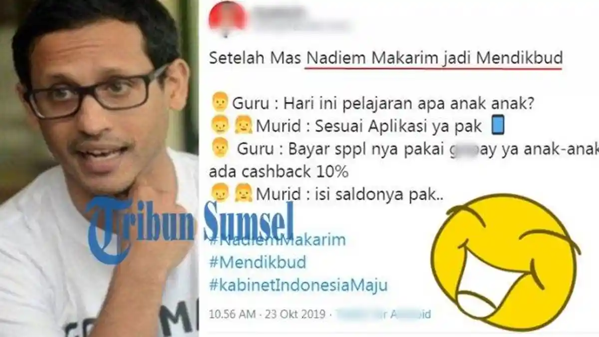 VIRAL Nadiem Makarim, Bos Go-jek Jadi Mendikbud & Trending Topic: Beli Buku Bayar SPP Pakai GoPay