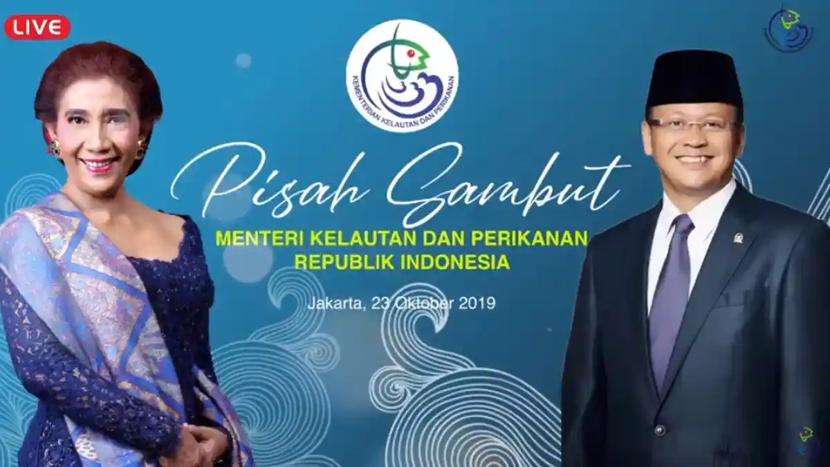 Live Streaming Pisah Sambut Susi Pudjiastuti - Edhy Prabowo Menteri Kelautan dan Perikanan