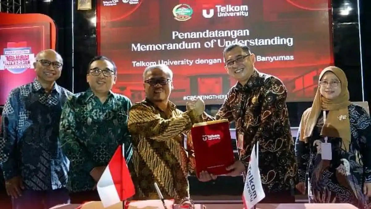 Resmi, IT Telkom Purwokerto Bertransformasi Menjadi Telkom University Purwokerto