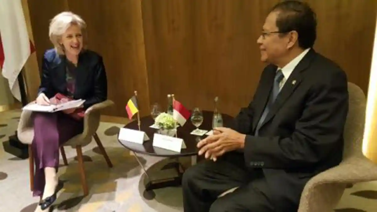 Bertemu Putri Belgia, Rizal Ramli Ajak Kerjasama di Sektor Maritim