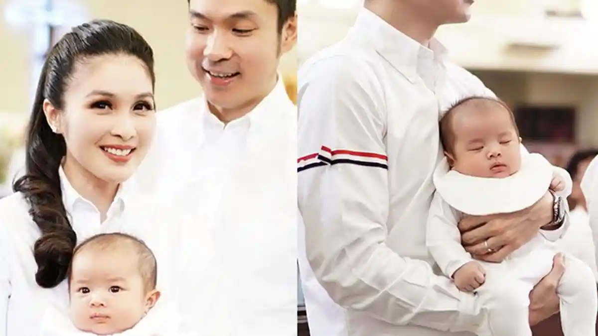 Berusia 2 Bulan, Inilah Potret Pembaptisan Mikhael Moeis Anak Sandra Dewi & Harvey Moeis