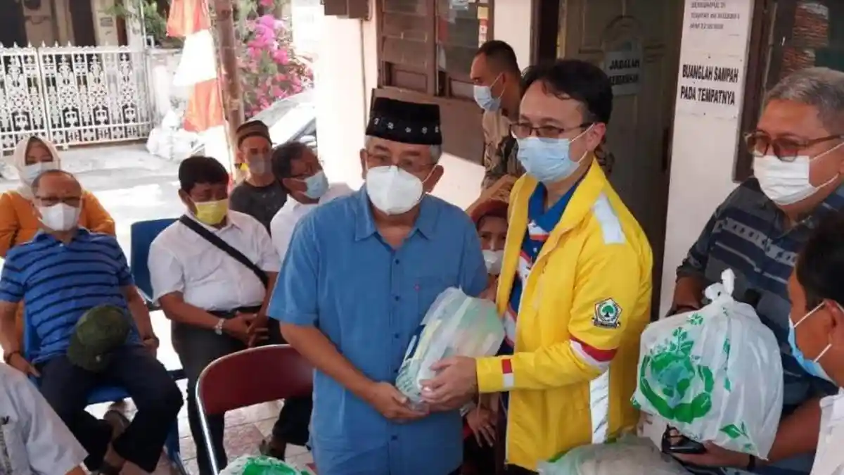 Balitbang Golkar Nilai Peran Serta Masyarakat Modal Utama Atasi Pandemi Covid-19