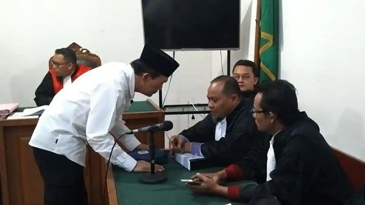 Mantan Walikota Palembang Harnojoyo Dituntut 3,5 Tahun Penjara Kasus Pasar Cinde