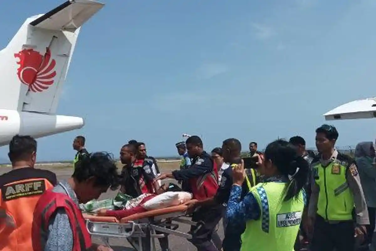 Korban Penyiraman Air Keras di Lembata Dirujuk ke RS Sanglah Denpasar