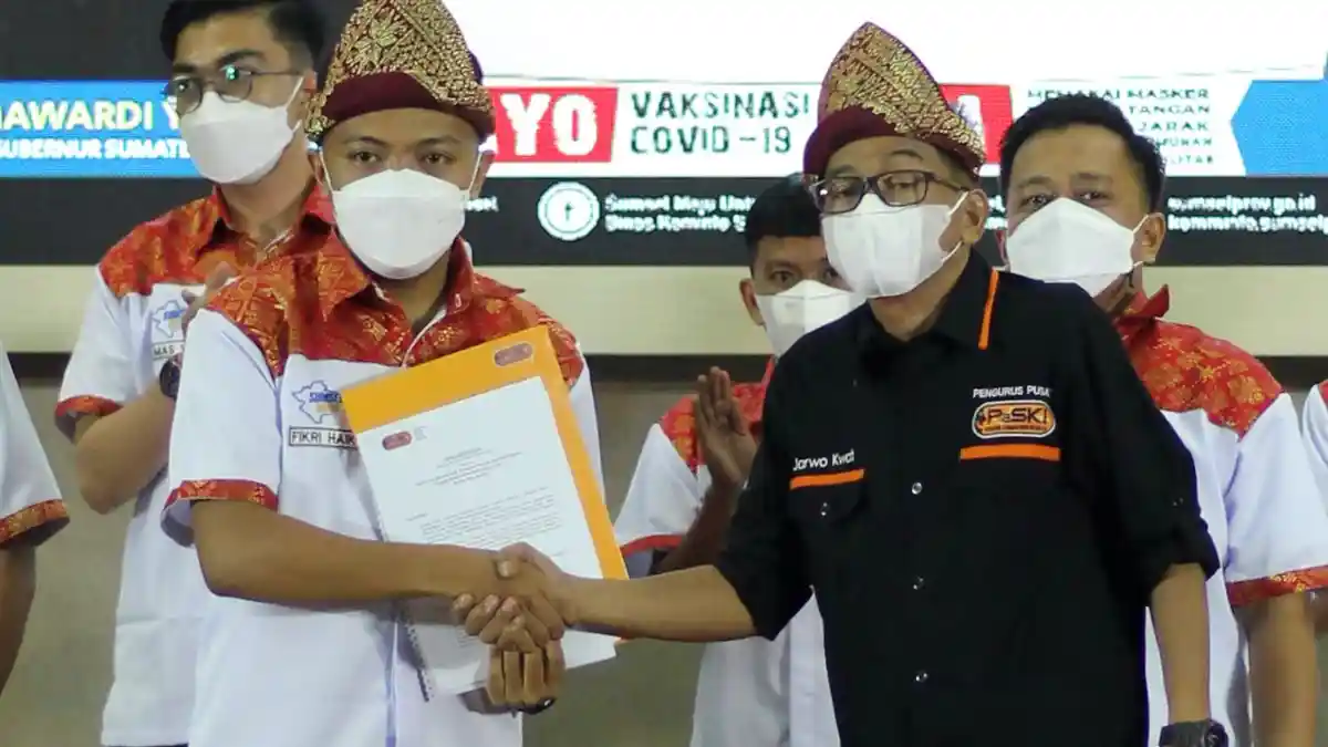 Dilantik Jarwo Kwat, Fikri Haikal Ketua Pengda PaSKI Termuda di Indonesia