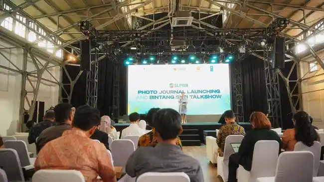 UNDP Rayakan Tiga Tahun SLPI Lewat Pameran Foto dan Gelar Wicara