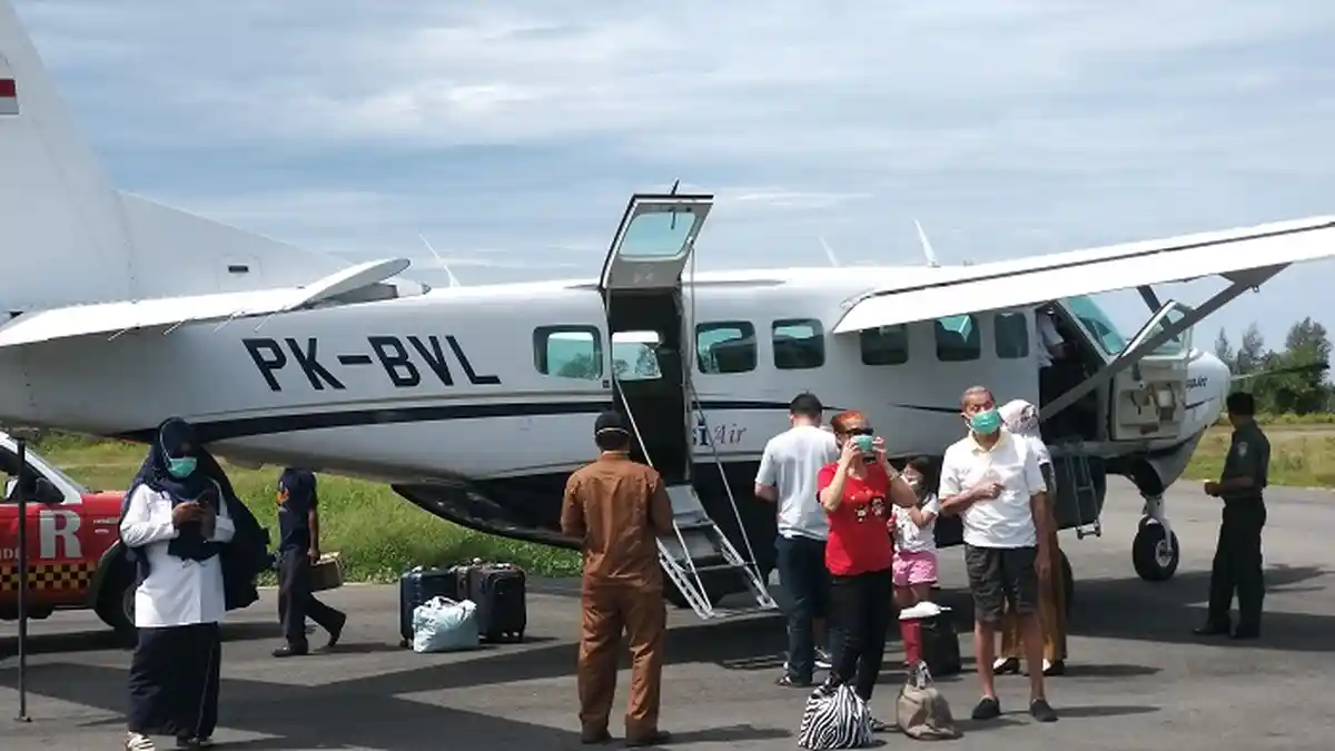 Kosong Penumpang Dua Bulan Terakhir, Susi Air Tetap Terbang Rute Medan-Abdya PP