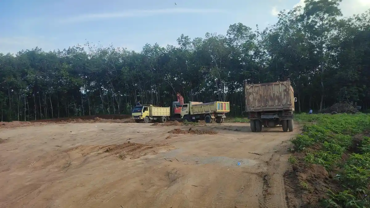 Rusak Jalan dan Tak Sumbang PAD, Satpol PP Tutup Sejumlah Galian Ilegal di Sergai