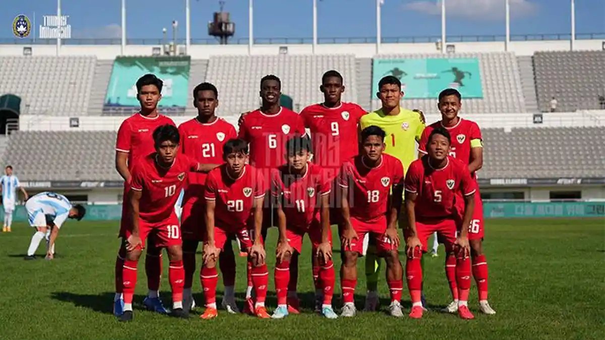 Hasil Indonesia U20 vs Korea Selatan Live Sekarang Timnas Garuda Keteteran Usai Gol Cepat