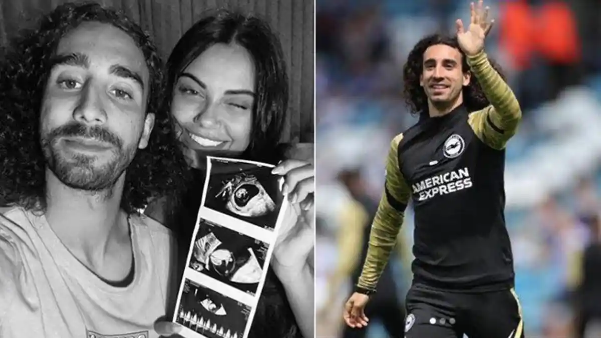 Pemain Chelsea Marc Cucurella Pamer USG Calon Anak Ketiga
