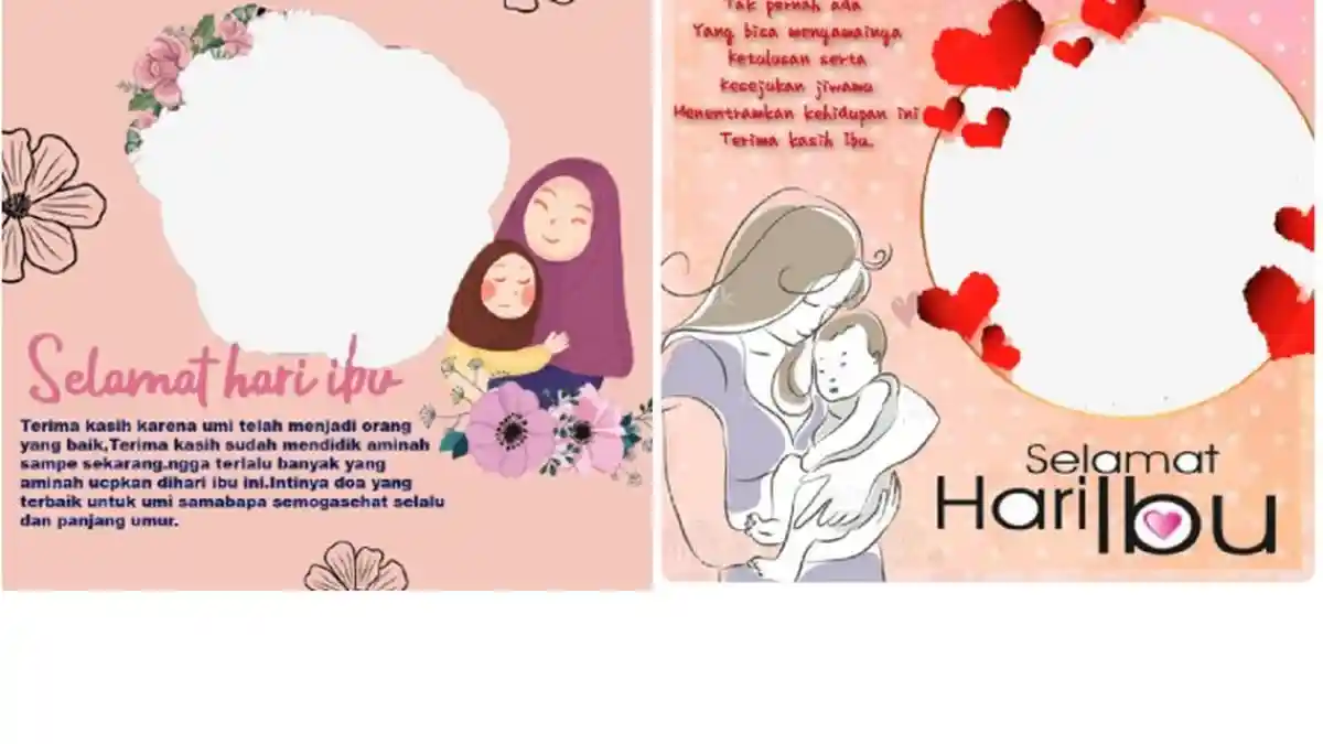 Kumpulan Link Twibbon Ucapan Selamat Hari Ibu 22 Desember 2021 Cocok Dibagikan di Medsos