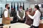 Presiden Jokowi Pantau Penanganan Covid-19 pada Masa New Normal