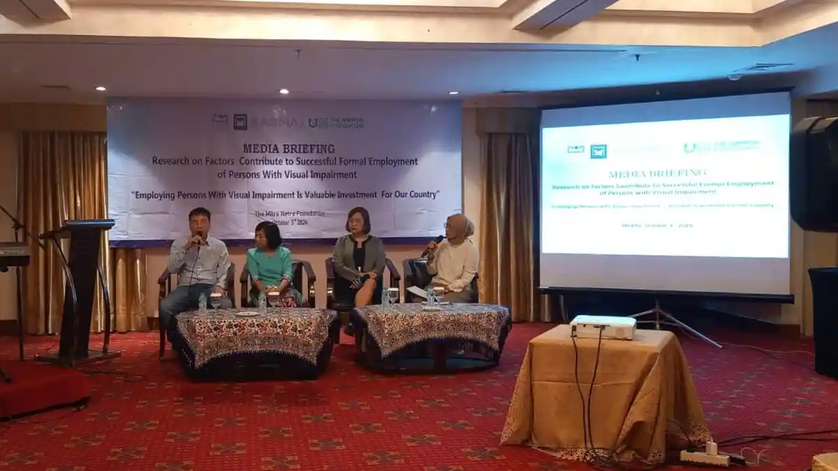 Dunia Usaha Perlu Lebih Banyak Serap Penyandang Tunanetra untuk Pekerjaan Sektor Formal 