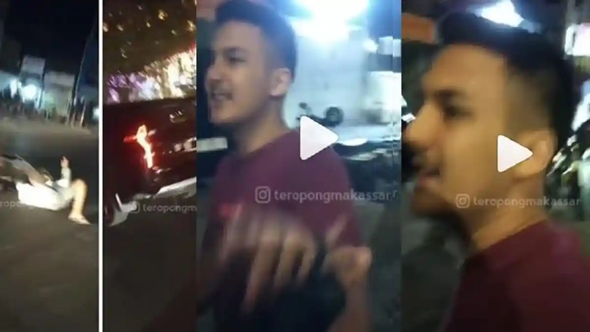 Inilah Tampang Pengemudi Pajero Plat DD 904 yang Ugal-ugalan di Makassar, Pria Muda Berwajah Tampan