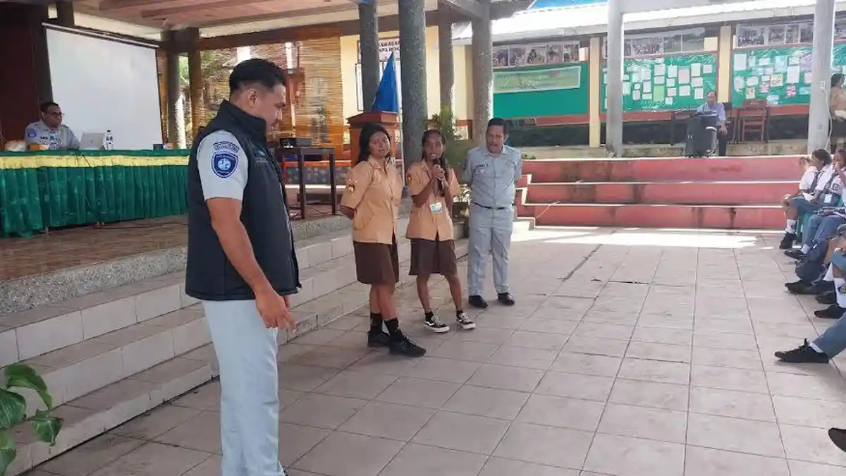 Perlindungan Dasar, Jasa Raharja Ende Edukasi 400 Siswa Baru