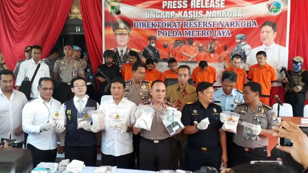 Dua Kurir Asal Taiwan Berusaha Selundupkan Sabu Lewat Bandara Soetta