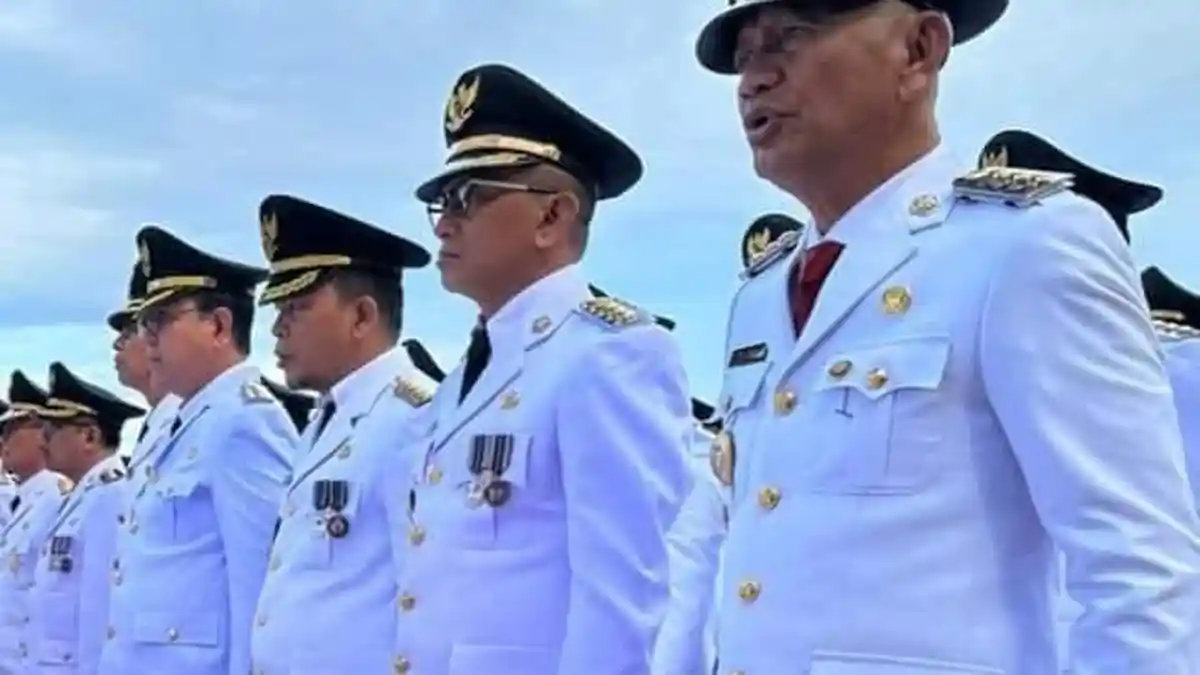 Pj Bupati Morotai Hadiri Upacara Peringatan Hari Otonomi Daerah ke 27 di Makassar