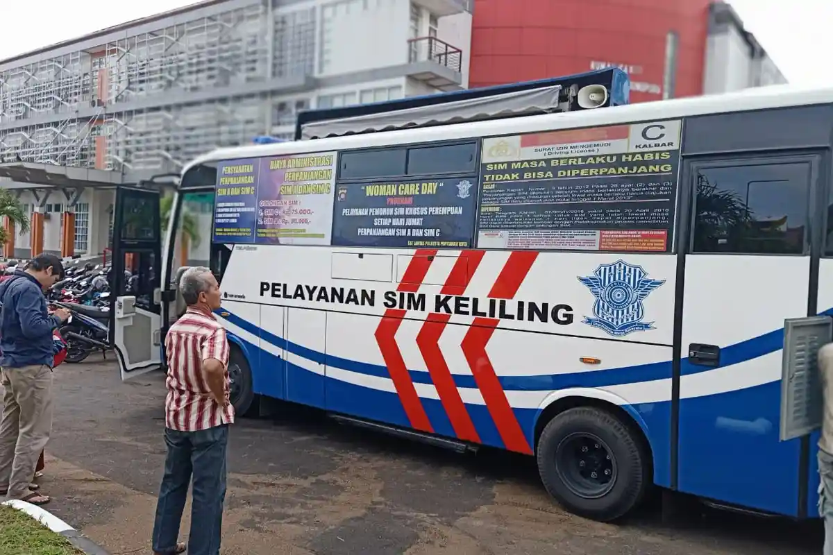 Layanan SIM Keliling Hari Selasa (23/7/2019)