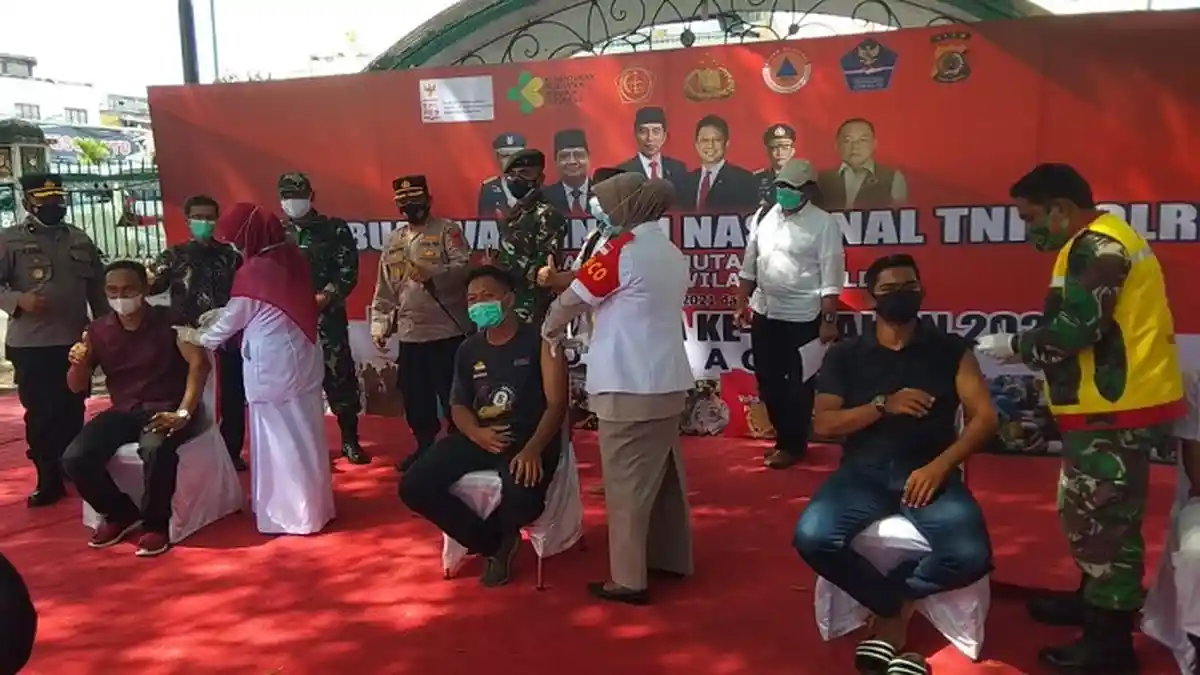 Polres Bireuen Target Vaksinasi Massal untuk 3.000 Masyarakat dan ASN, Digelar Selama Lima Hari