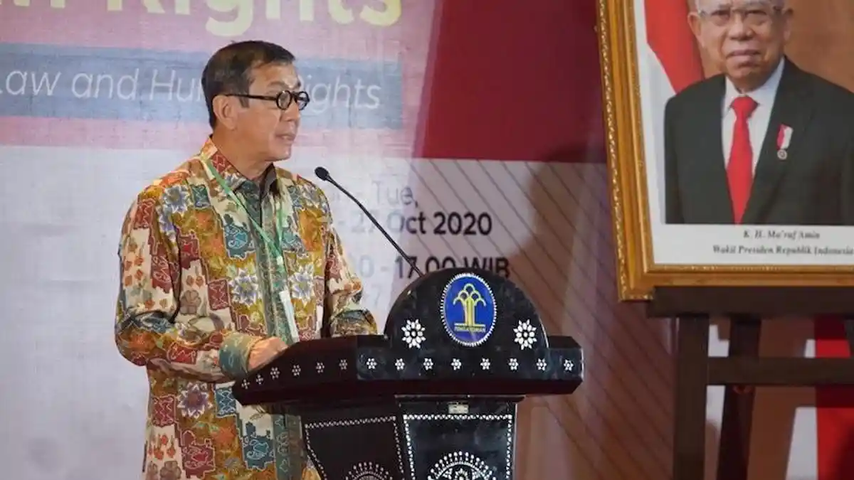 Menkumham Tekankan Pentingnya Perlindungan HAM di Konferensi Internasional Hukum