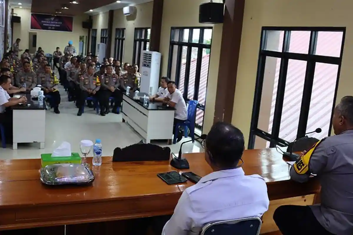 Itwasda Polda Kalbar Gelar Audit Kinerja Tahap II di Polres Kapuas Hulu