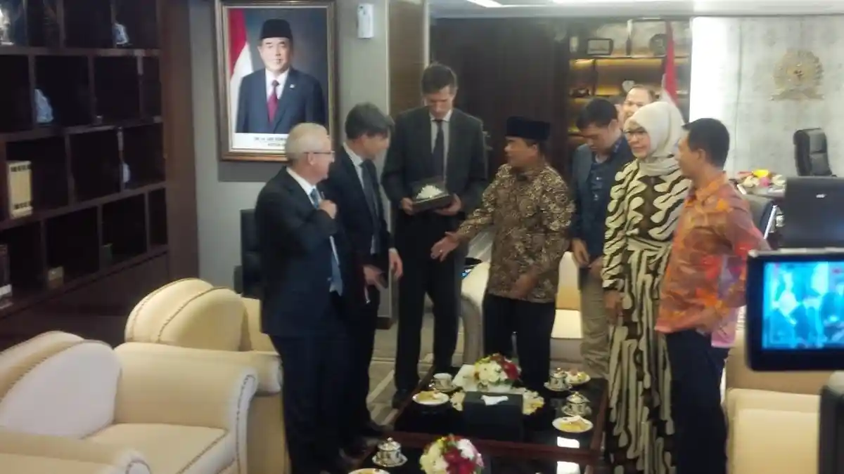 Duta Besar AS Pamitan kepada Ketua DPR