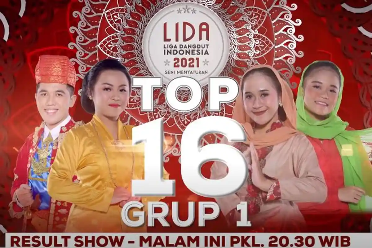 Konser Result Show LIDA 2021 Malam Ini Live Indosiar, Siapa yang Tersenggol di TOP 16 Grup 1?