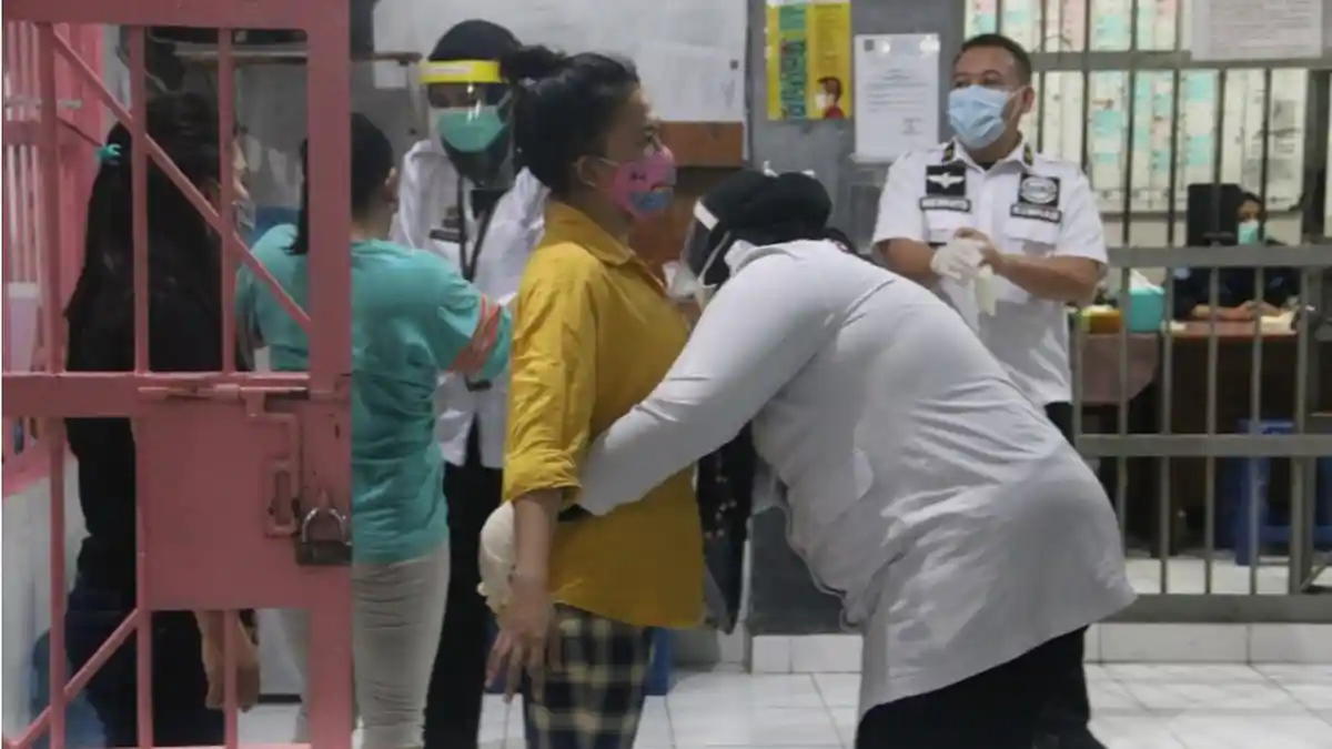 Kanwilkumham Jakarta Gelar Sidak dan Tes Urine di Rutan dan Lapas