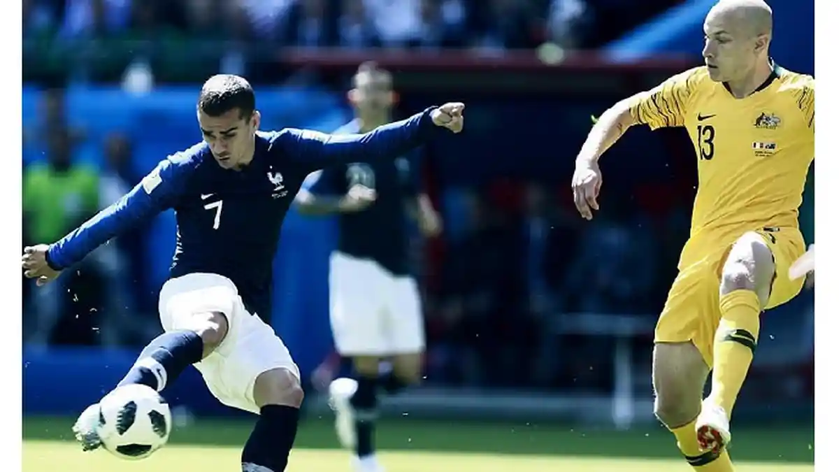 Update Hasil Prancis vs Australia - Gol Penalti Griezmann Bawa Prancis Unggul, Skor 1 - 0