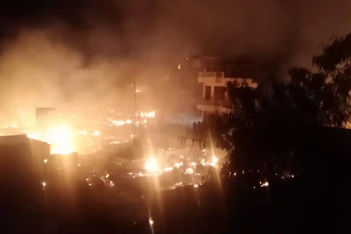 Kobaran Api yang Meludeskan Puluhan Rumah di Blangkejeren Padam, Setelah Diguyur Hujan Deras