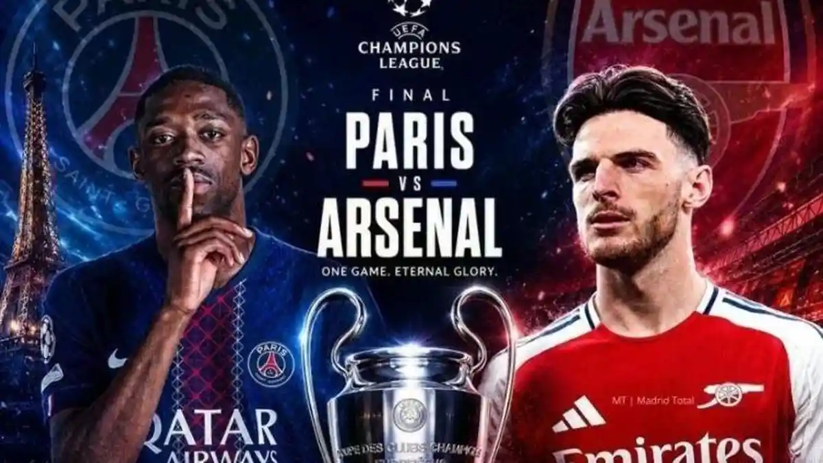 Live SCTV Gratis! LINK Live Streaming Arsenal vs PSG di Final Liga Champions