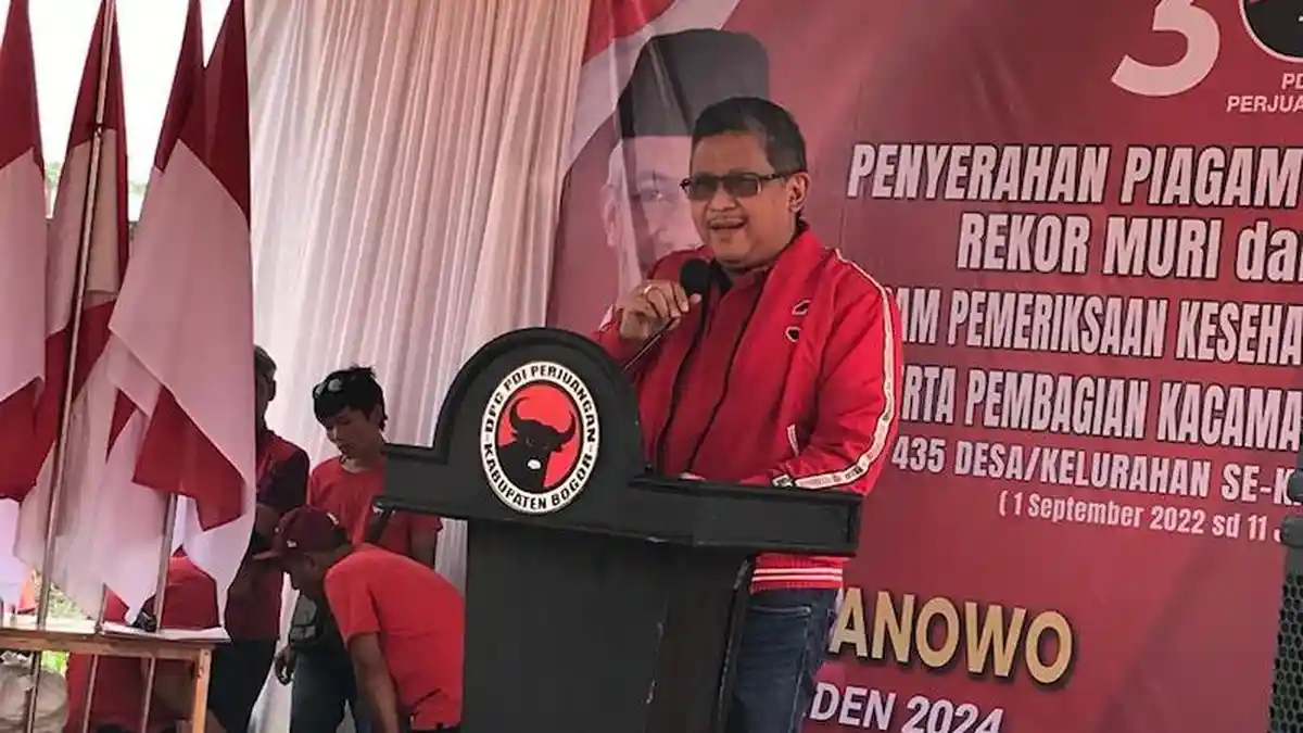 Hasto Bakar Semangat Kader PDIP Bogor, Sebut Ganjar Cermin Pemimpin Bijaksana