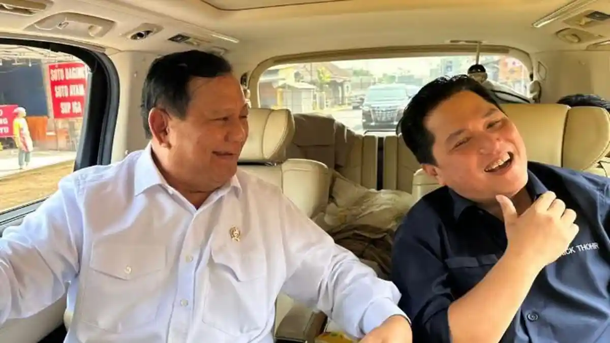 Sinyal Erick Thohir Potensi Jadi Cawapres Prabowo: Sang Menteri BUMN Urus SKCK, Gibran Tak Maju?