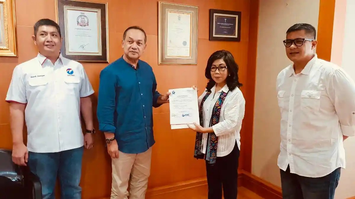 SAH, JPAR-AI Terima SK Partai Perindo, Siap Tempur di Pilkada Manado
