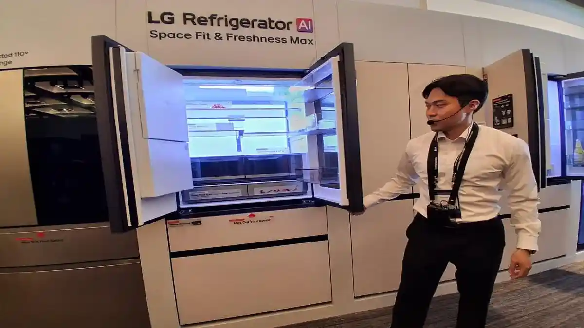 Teknologi Kulkas AI LG dengan Fitur Adaptif, Hemat Energi dan Jaga Makanan Tetap Segar