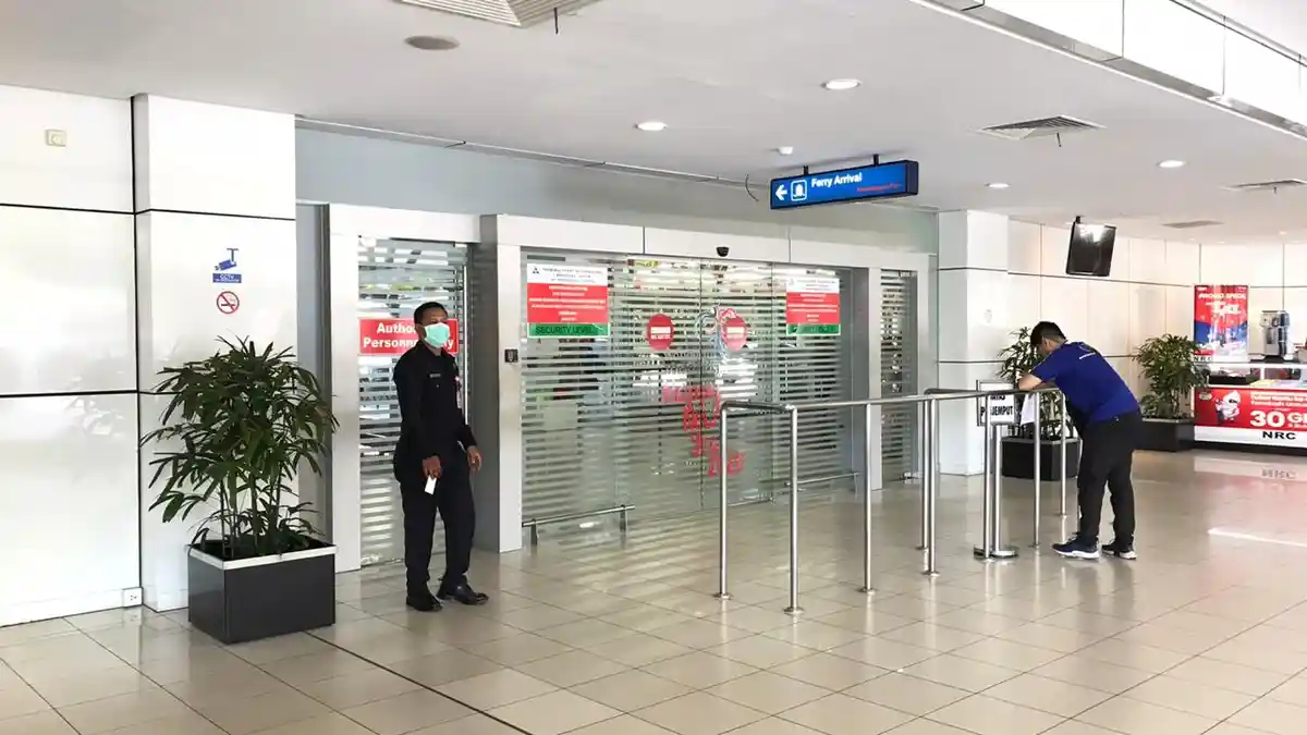 Impact of Covid-19, Sekupang International Port: 'Visitors Could Be Finger Counted'