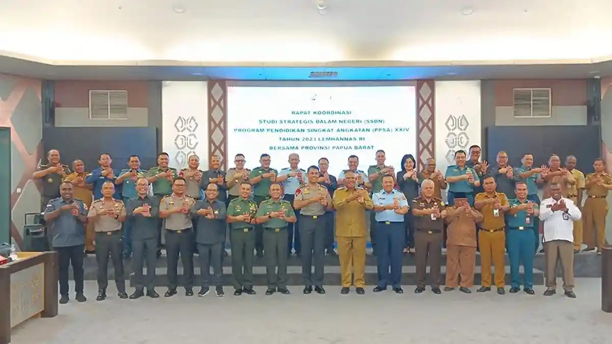 Lemhanas RI Gelar SSDN, Peserta PPSA Angkatan 24 Diharap Kaji dan Pahami Potensi Daerah