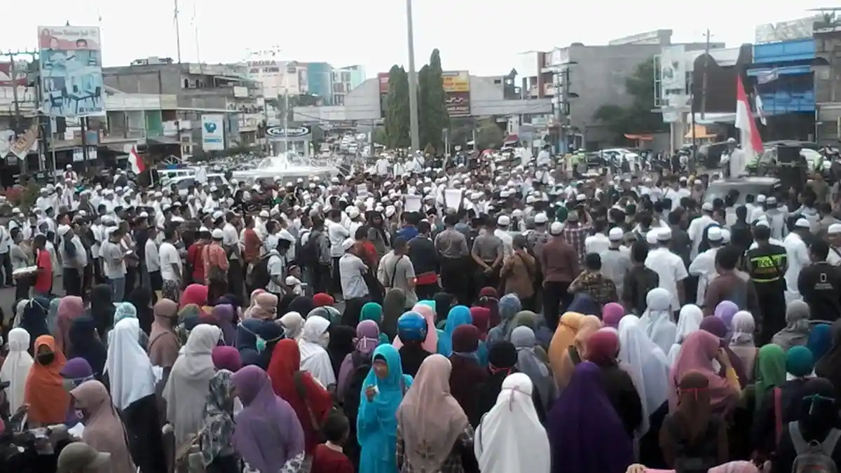 Warga Jambi Tak Terprovokasi, Unjuk Rasa Kondusif