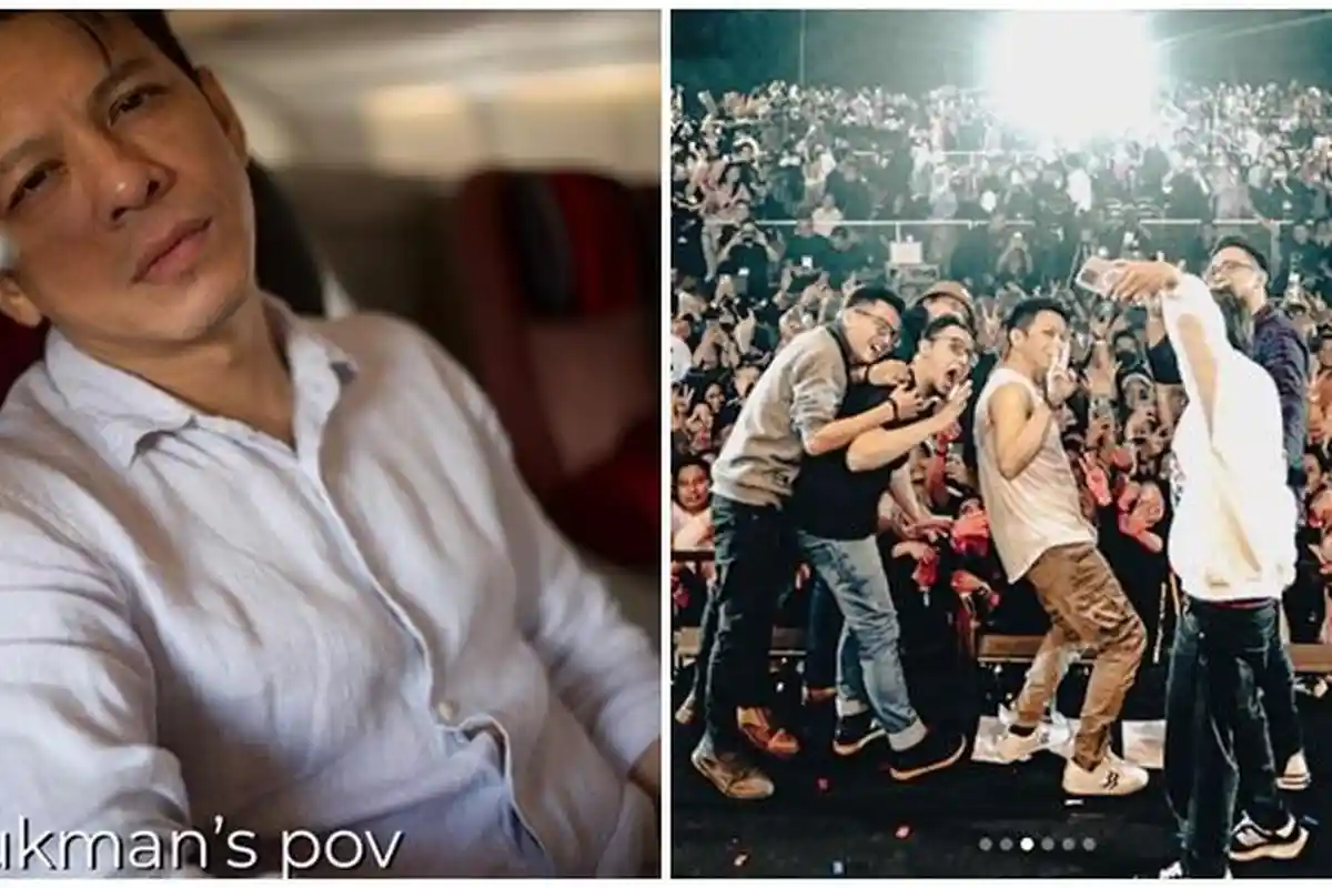 Wajah Ariel NOAH Saat Kelelahan, Jadwal Padat Boriel Dua Minggu: Manggung, Latihan dan Jadi Tukang