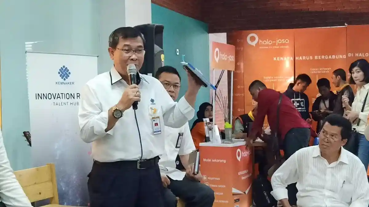 Kemenaker Gelar Bursa Kerja Mandiri untuk Perusahaan Startup