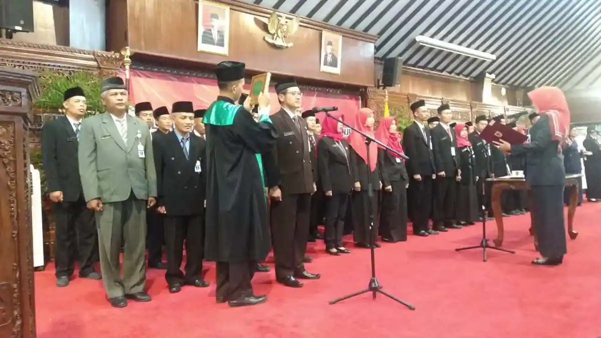 Lagi, Bupati Klaten Lantik Pejabat Administrator dan Pengawas