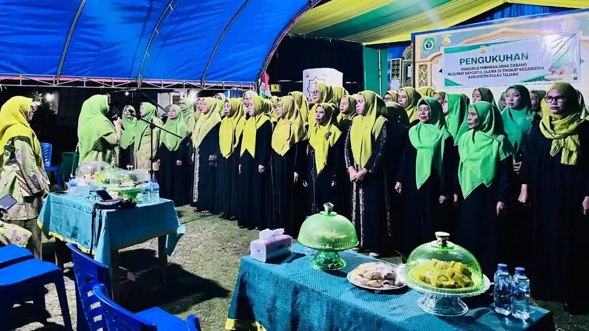 Muslimat NU Taliabu Kukuhkan Pengurus PAC di 4 Kecamatan 