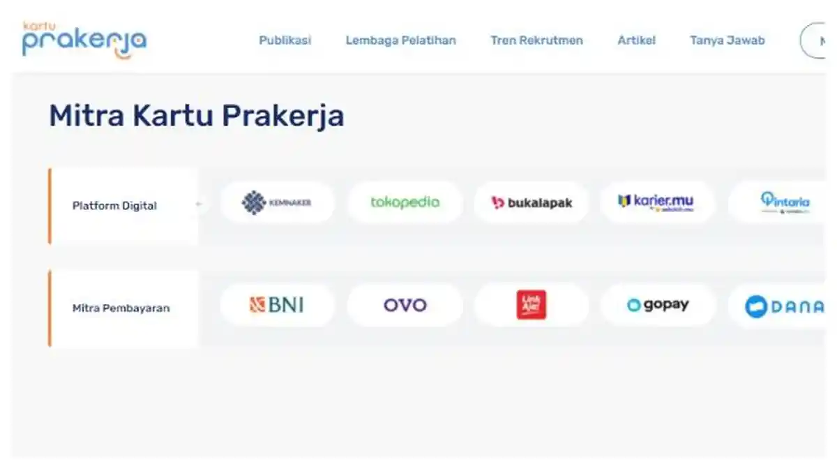 CARA Beli Pelatihan Kartu Prakerja Melalui Tokopedia dan Bukalapak, Batas Waktu 30 Hari!