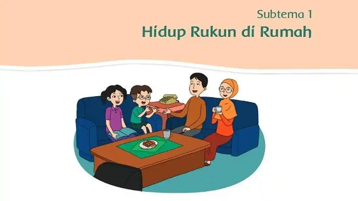 Kunci Jawaban Tema 1 SD Kelas 2 Halaman 35 - 43 Subtema Hidup Rukun di Rumah