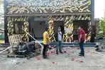 Posko Ormas Pemuda Pancasila di Semarang Diserang dan Dirusak Komplotan Tak Dikenal