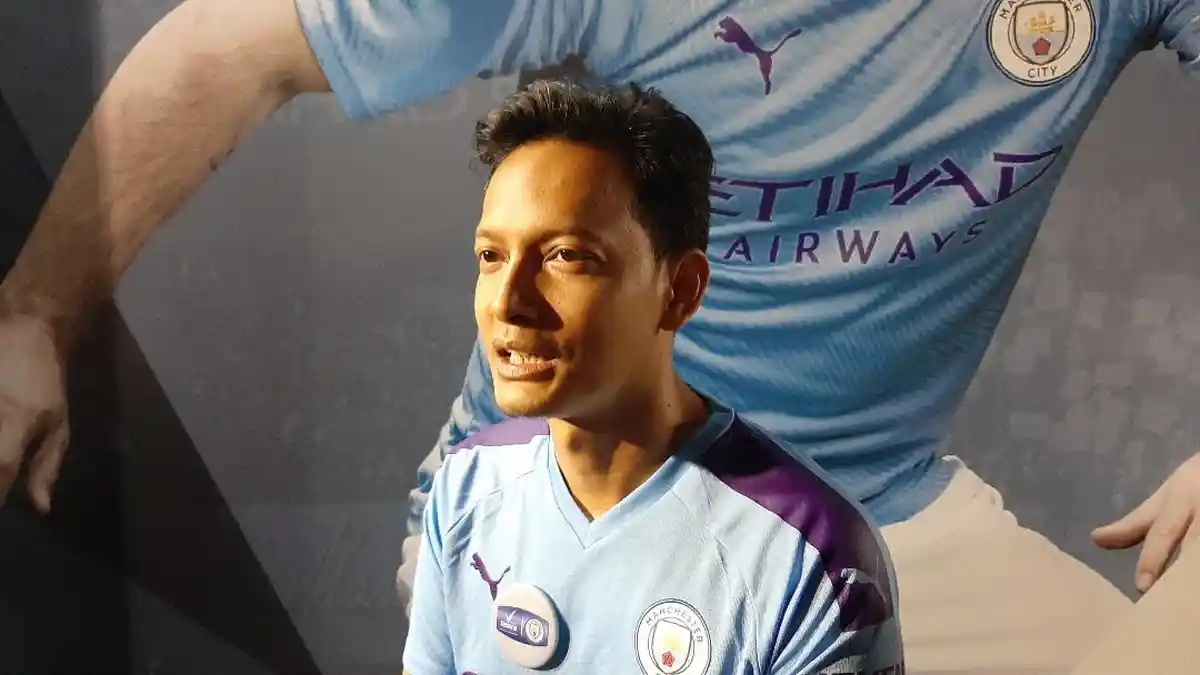 Fedi Nuril Deg-degan Ketemu Legenda Manchester City