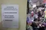 Kondisi Pasar Gembrong Saat PSBB Tahap Dua